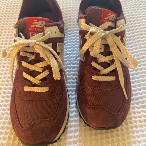 New balance U574HMG Red Grey - Picture 1 of 5